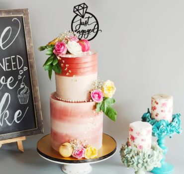 Custom Wedding Cake by Baking Magic